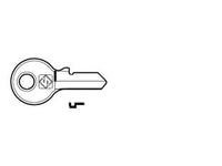 CHIAVI PER CILINDRI VIRO 3 SPINE PICCOLE VI088 IN ACC. NICH.- - VI088 DX - 10 pezzi SILCA