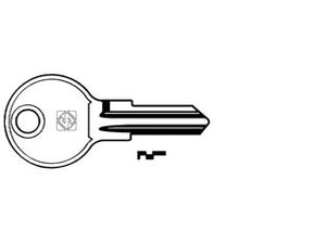 CHIAVI PER CILINDRI YALE 5 SPINE PICCOLE YA18- - YA18 DX - 5 pezzi SILCA