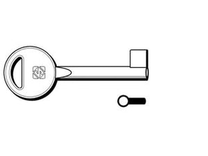 CHIAVI PER MOBILI FEMMINA 3FB00- - 3FB00 - 5 pezzi SILCA