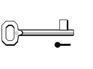 CHIAVI PATENT PASSEPARTOUT AGB, MP, PERINO, SMET 5011- - 5011 - 5 pezzi SILCA