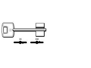 CHIAVI DOPPIA MAPPA CISA CS - CSC- - CS - 5 pezzi SILCA