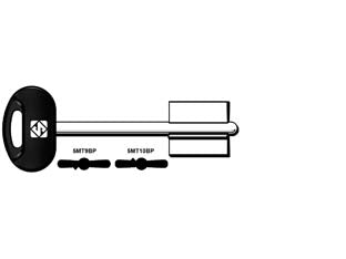 CHIAVI DOPPIA MAPPA MOTTURA- - 5MT10BP - 5 pezzi SILCA
