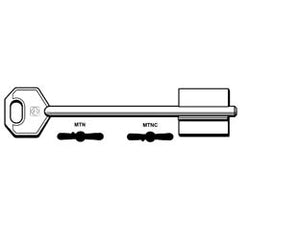 CHIAVI DOPPIA MAPPA MOTTURA MTN- - MTNC - 5 pezzi SILCA