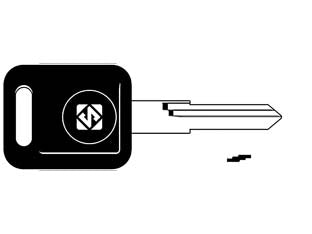 CHIAVI HUF CON TRASPONDER PER AUTO AUDI HU49AT5  HU49AT5    SILCA