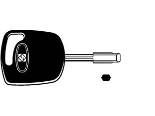 CHIAVI AUTO LOOK ALIKE PORTA TRANSPONDER FO21TE  FO21TE    SILCA