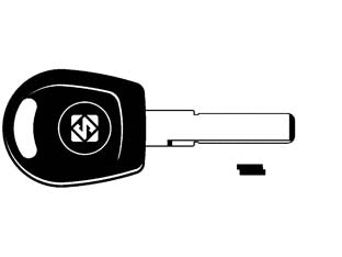 CHIAVI AUTO LOOK ALIKE PORTA TRANSPONDER HU66TE  HU66TE    SILCA