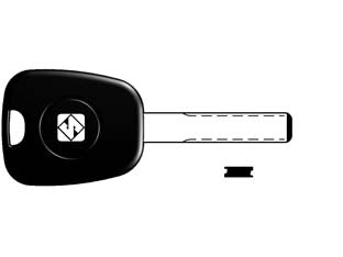 CHIAVI AUTO LOOK ALIKE PORTA TRANSPONDER HU83TE  HU83TE    SILCA