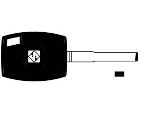 CHIAVI AUTO LOOK ALIKE PORTA TRANSPONDER HU101TE  HU101TE    SILCA