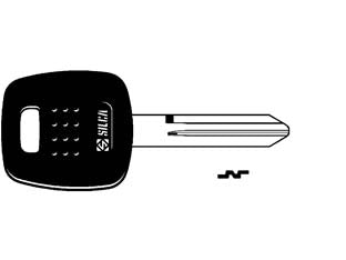CHIAVI AUTO LOOK ALIKE PORTA TRANSPONDER NSN14TE  NSN14TE    SILCA