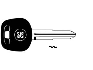 CHIAVI AUTO LOOK ALIKE PORTA TRANSPONDER TOY41RATE  TOY41RATE    SILCA