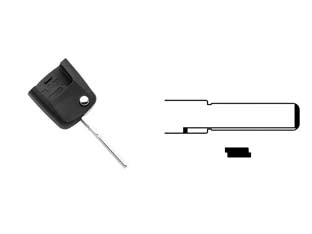 COVER CHIAVI PER AUTO SKODA VOLKSWAGEN SEAT HU66PRS  HU66PRS  flip    SILCA