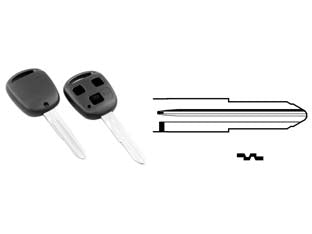 COVER CHIAVI PER AUTO TOYOTA TOY41RBRS8  TOY41RBRS8  3 bottoni    SILCA