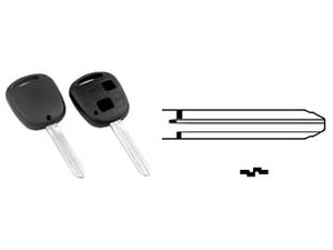 COVER CHIAVI PER AUTO TOYOTA TOY43BRS2  TOY43BRS2  2 bottoni    SILCA