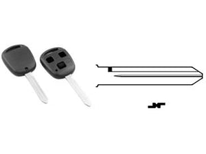 COVER CHIAVI PER AUTO TOYOTA TOY47BRS8  TOY47BRS8  3 bottoni    SILCA