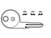CHIAVI SAFE PER AUTO ALFA ROMEO- - AR2 - 5 pezzi SILCA