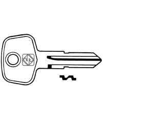 CHIAVI AUTO HUF BLAU BT4- - BT4 - 5 pezzi SILCA