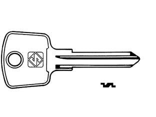CHIAVI HUF PER AUTO OPEL HU22- - HU22 - 5 pezzi SILCA