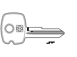 CHIAVI YMOS PER AUTO GM OPEL YM20- - YM20 - 5 pezzi SILCA