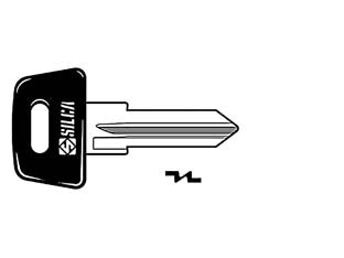 CHIAVI ZADI PER MOTO PIAGGIO ZD17RAP- - ZD17RAP - 5 pezzi SILCA