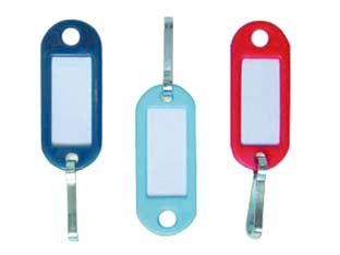 PORTACARTELLINI CON MOSCHETTONE - 200 pezzi