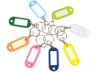 PORTACARTELLINI CON ANELLO E GIVOLARE - 200 pezzi