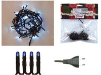 LUCCIOLINE LINEARI PER INTERNO LUCI BLU- - 20 luci - lamp.12V - mt.2,60 - 1 blister I RE MAGI