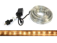TUBO LUMINOSO 216 LED BIANCO CALDO USO INT. EST. C/GIOCO LUCI 10 MT.  mt.1 + 9  24 led/mt.