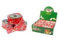 BOBINE DI NASTRO DECORATIVO ROSSO - 32 pezzi I RE MAGI