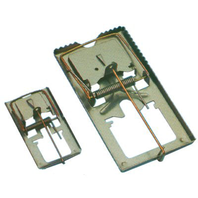 TRAPPOLA TOPI A SCATTO - ACCIAIO MM 90X170- 10 pezzi