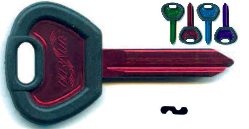 CHIAVI SIMPLEX PER AUTO CITROEN PEUGEOT SX6U4- - SX6U4 ultralite verdi - 5 pezzi SILCA