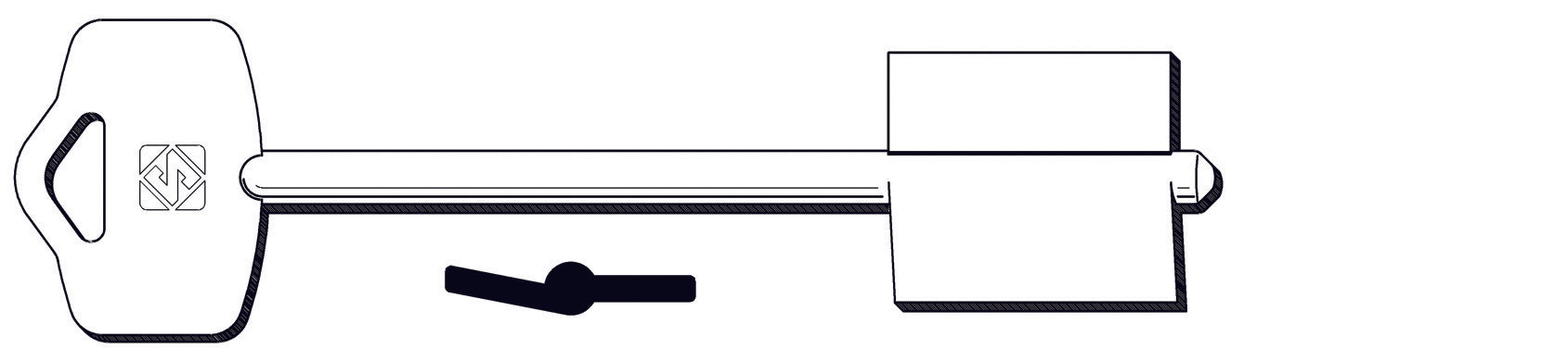 CHIAVI DOPPIA MAPPA ESETY 5EY22- - 5EY22 - 5 pezzi SILCA