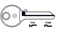CHIAVI PER CILINDRI YETI- - YT6R SX - 10 pezzi SILCA