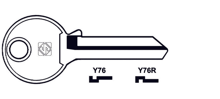 CHIAVI PER CILINDRI YETI- - YT6R SX - 10 pezzi SILCA