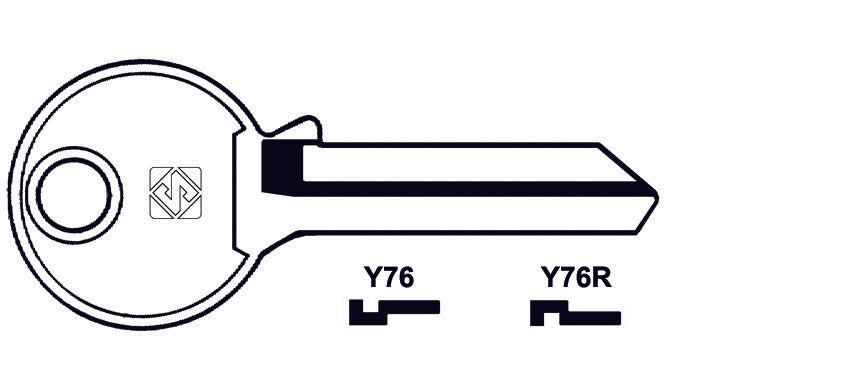 CHIAVI PER CILINDRI YETI- - YT6R SX - 10 pezzi SILCA
