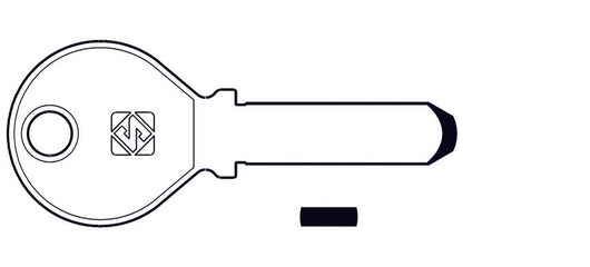 CHIAVI PUNZONATE PER CILINDRI KESO 15 SPINE KE3- - KE3 - 5 pezzi SILCA