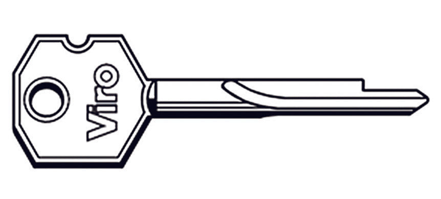 CHIAVE A CROCE GREZZA 047 - 5 pezzi VIRO