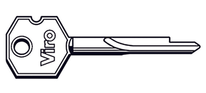 CHIAVE A CROCE GREZZA 047 - 5 pezzi VIRO