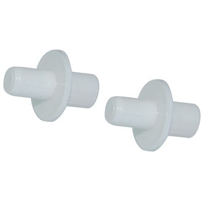 MENSOLINA REGGIPIANO A INFILARE PLASTICA - D.MM 5/6 BIANCA- 1000 pezzi