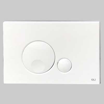 PLACCA DI COMANDO GLOBE DOPPIO TASTO  GRIGIA     OLIVER INTERNATIONAL