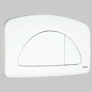 PLACCA DI COMANDO DIAMANTE 2 DOPPIO TASTO  CROMATA     OLIVER INTERNATIONAL