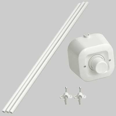 PULSANTE PNEUMATICO ESTERNO BIANCO KARIBA       KARIBA