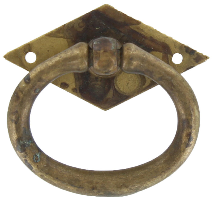 MANIGLIA OTTONE 12321 49X45 MM ANTICATO**- 25,0 pz