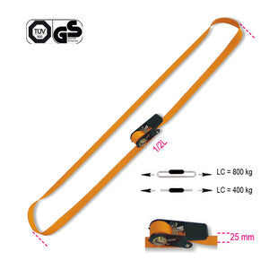 ROBUR 8188 C NASTRO AD ANELLO A CRIC 25 MM X 5 M- 3,0 pz