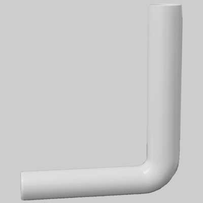 TUBO DI CACCIATA PER CASSETTA COMPACT  Ø 44  32.5x22     SCHWAB