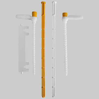 KIT PROLUNGA PLACCHE SCARICO 199       SCHWAB