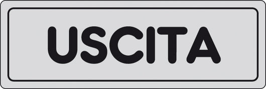 ETICHETTA ADESIVA 150X50 USCITA- 10,0 pz