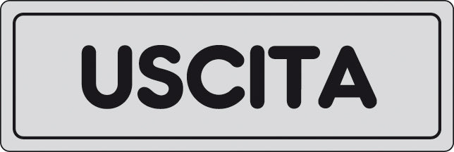 ETICHETTA ADESIVA 150X50 USCITA- 10,0 pz