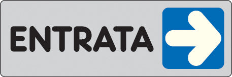 ETICHETTA ADESIVA 150X50 ENTRATA (DX)- 10,0 pz