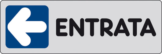 ETICHETTA ADESIVA 150X50 ENTRATA (SX)- 10,0 pz