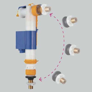 RUBINETTO A GALLEGGIANTE REVERSIBILE  3/8     OLIVER INTERNATIONAL